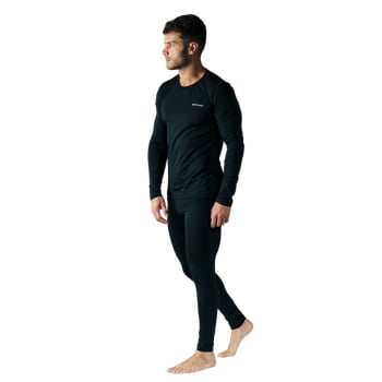 BLUSA SEGUNDA PELE LITHIUM THERMO MASCULINA PRETA - GALAPAGOS