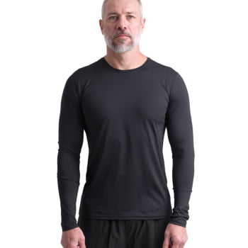 BLUSA SEGUNDA PELE SHADE MASCULINA PRETA - INVICTUS BLUSA SEGUNDA PELE SHADE MASCULINA PRETA - INVICTUS