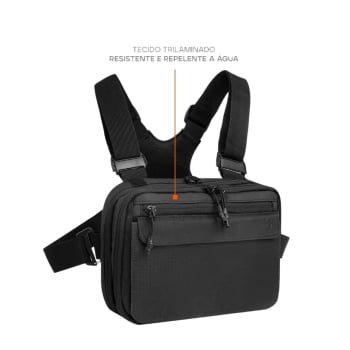 BOLSA DE PEITO CORE GRAYMAN PRETA - INVICTUS