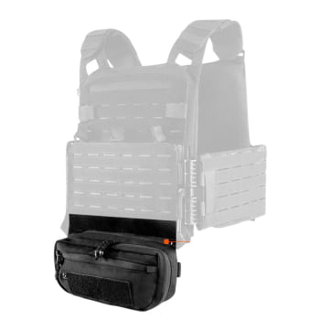 BOLSA MODULAR POCHETE PARA PLATE CARRIER ARES PRETO - INVICTUS