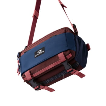 BOLSA POCHETE CAMALEÃO 2.0 BORDO E MARINHO - INVICTUS