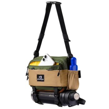 BOLSA POCHETE CAMALEÃO 2.0 VERDE CAQUI - INVICTUS