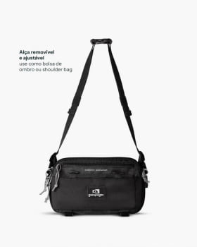 BOLSA POCHETE CAMALEÃO 3L PRETO GALAPAGOS