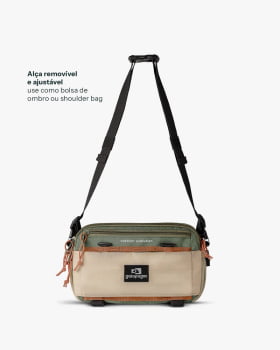 BOLSA POCHETE CAMALEÃO 3L VERDE GALAPAGOS