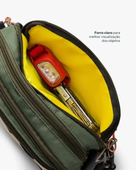 BOLSA POCHETE CAMALEÃO 3L VERDE GALAPAGOS