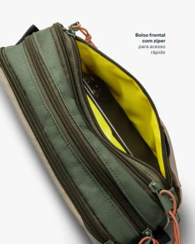 BOLSA POCHETE CAMALEÃO 3L VERDE GALAPAGOS
