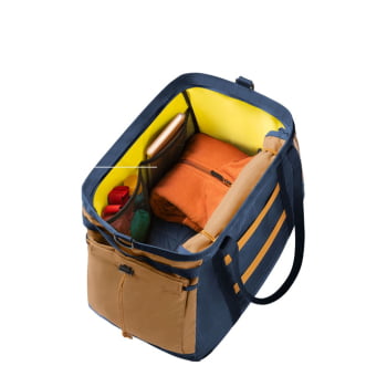 BOLSA TOTE ALL-IN 35L MARINHO E CARAMELO - GALAPAGOS
