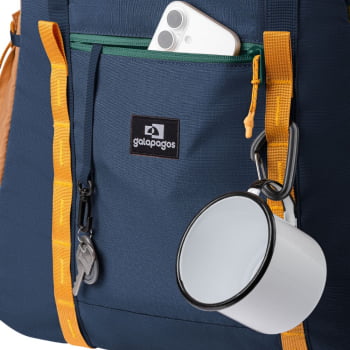 BOLSA TOTE ALL-IN 35L MARINHO E CARAMELO - GALAPAGOS