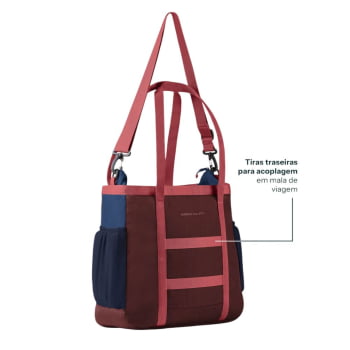 BOLSA TOTE ALL-IN DAILY MARINHO E BORDO - GALAPAGOS