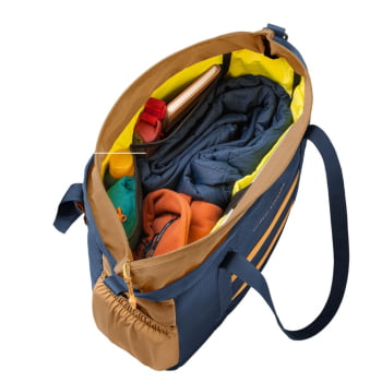 BOLSA TOTE ALL-IN DAILY MARINHO E CARAMELO - INVICTUS