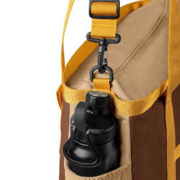BOLSA TOTE ALL-IN DAILY MARROM E BEGE - INVICTUS