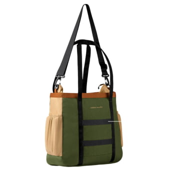 BOLSA TOTE ALL-IN DAILY VERDE E CAQUI - INVICTUS