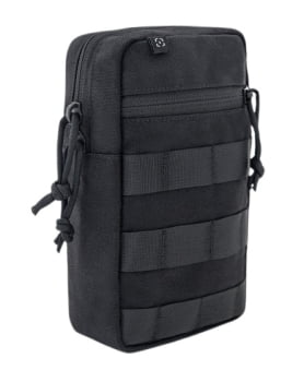 BOLSO VERTICAL MÉDIO 1221 2.0 PRETO - INVICTUS