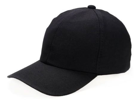 BONÉ ALGODÃO LISO PRETO - FORT BRASIL