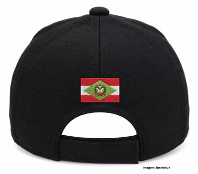 BONÉ POLICIA CIVIL DE SANTA CATARINA PCSC ALGODÃO PRETO BONÉ POLICIA CIVIL DE SANTA CATARINA PCSC ALGODÃO PRETO