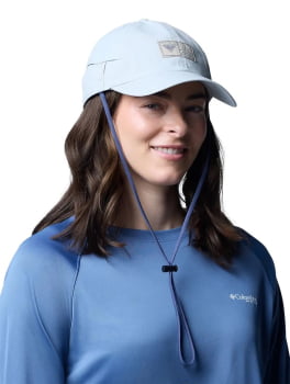 BONÉ SAILER HAT PFG 80MPH CINZA CLARO - COLUMBIA