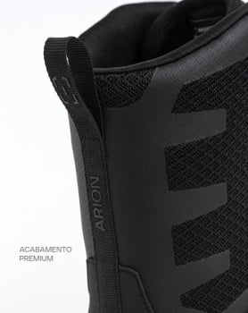 BOTA  ARION 2.0 8” PRETA  - INVICTUS