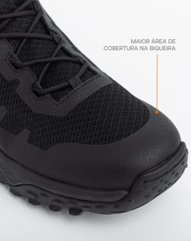 BOTA  ARION 2.0 8” PRETA  - INVICTUS
