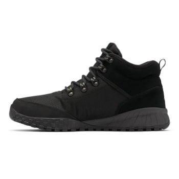 BOTA MASCULINA FAIRBANKS MID BLACK/SHARK - COLUMBIA BOTA MASCULINA FAIRBANKS MID BLACK/SHARK - COLUMBIA