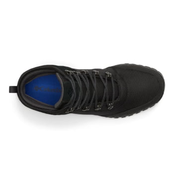 BOTA MASCULINA FAIRBANKS MID BLACK/SHARK - COLUMBIA