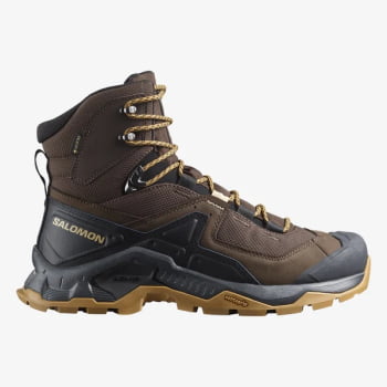 BOTA QUEST ELEMENT GORE-TEX MASCULINA MARROM SALOMON