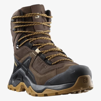 BOTA QUEST ELEMENT GORE-TEX MASCULINA MARROM SALOMON