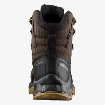 BOTA QUEST ELEMENT GORE-TEX MASCULINA MARROM SALOMON