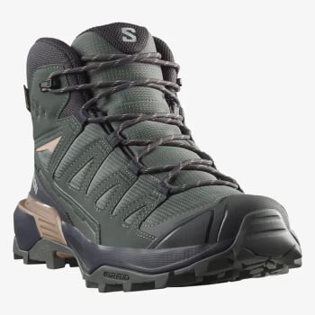 BOTA X ULTRA 360 MID GTX FEMININA VERDE E CINZA - SALOMON