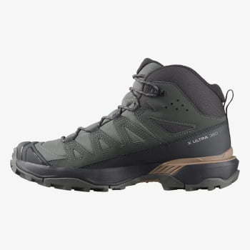 BOTA X ULTRA 360 MID GTX FEMININA VERDE E CINZA - SALOMON