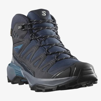 BOTA X ULTRA 360 MID GTX MASCULINA AZUL E PRETO - SALOMON