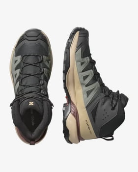 BOTA X ULTRA 360 MID GTX MASCULINA MARROM E TAN - SALOMON