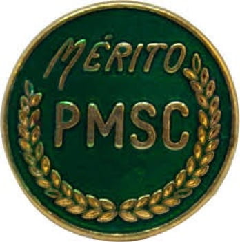 BOTON MÉRITO PMSC METAL UNITÁRIO