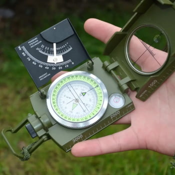 BÚSSOLA TIPO MILITAR K-4074 - SENDAS