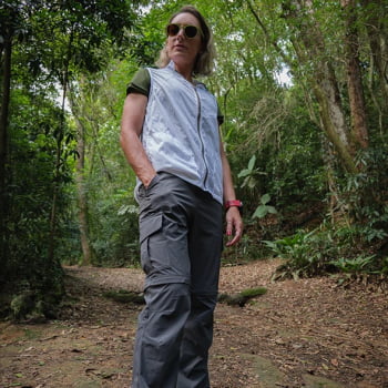 CALÇA BERMUDA ATACAMA FEMININA CINZA - KAILASH