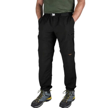 CALÇA-BERMUDA HARD BIO TREKKING 2.0 PRETO - HARD ADVENTURE