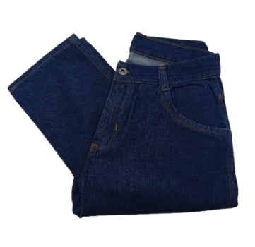 CALÇA JEANS TRADICIONAL MASCULINA AZUL SEM ELASTANO