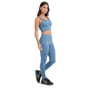 CALÇA LEGGING ADRENALINE FEMININA AZUL - GALAPAGOS