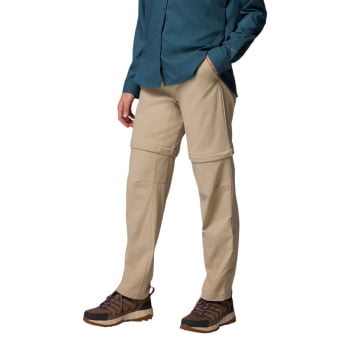 CALÇA LESLIE FALLS CONVERTIBLE FEMININA CAQUI - COLUMBIA