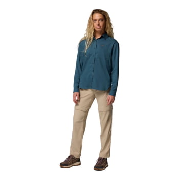CALÇA LESLIE FALLS CONVERTIBLE FEMININA CAQUI - COLUMBIA