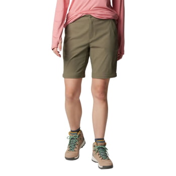 CALÇA LESLIE FALLS CONVERTIBLE FEMININA VERDE - COLUMBIA CALÇA LESLIE FALLS CONVERTIBLE FEMININA VERDE - COLUMBIA