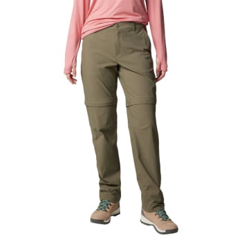 CALÇA LESLIE FALLS CONVERTIBLE FEMININA VERDE - COLUMBIA CALÇA LESLIE FALLS CONVERTIBLE FEMININA VERDE - COLUMBIA