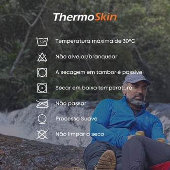 CALÇA SEGUNDA PELE THERMOSKIN MASCULINO PRETO - CURTLO