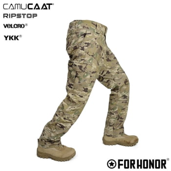 CALÇA TÁTICA 911 CAMUCAAT - FOR HORNOR