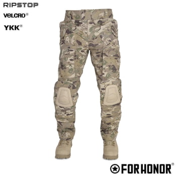 CALÇA TÁTICA F3 COM JOELHEIRA CAMUCAAT - FOR HONOR CALÇA TÁTICA F3 COM JOELHEIRA CAMUCAAT - FOR HONOR