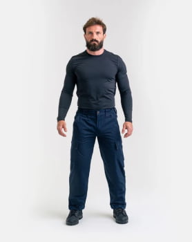 CALÇA TÁTICA NEW COMBAT AZUL MARINHO - INVICTUS