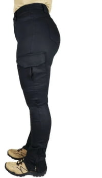 CALÇA TÁTICA TAC FEMININO PRETO - BÉLICA