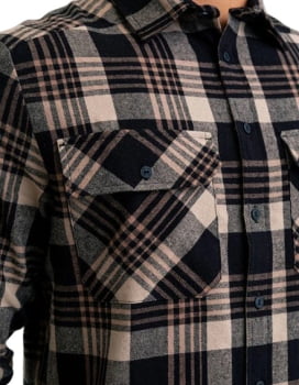 CAMISA LUMBERJACK RELIEF CAQUI INVICTUS