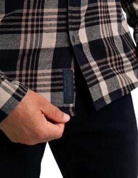 CAMISA LUMBERJACK RELIEF CAQUI INVICTUS