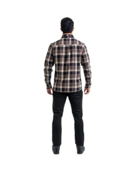 CAMISA LUMBERJACK RELIEF CAQUI INVICTUS