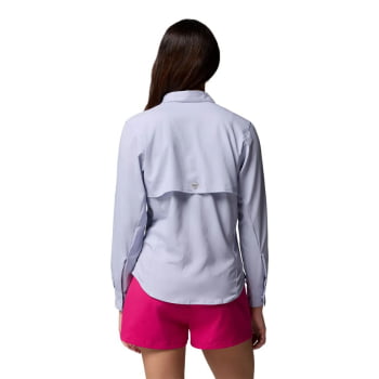 CAMISA MANGA LONGA TAMIAMI II FEMININA LILÁS - COLUMBIA